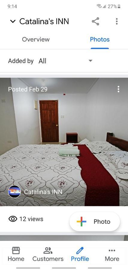 Catalinas Inn Панглао Екстериор снимка