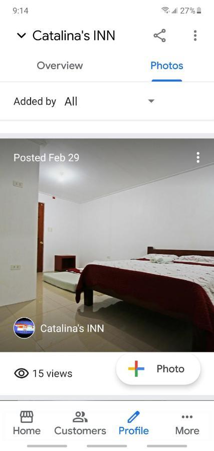 Catalinas Inn Панглао Екстериор снимка