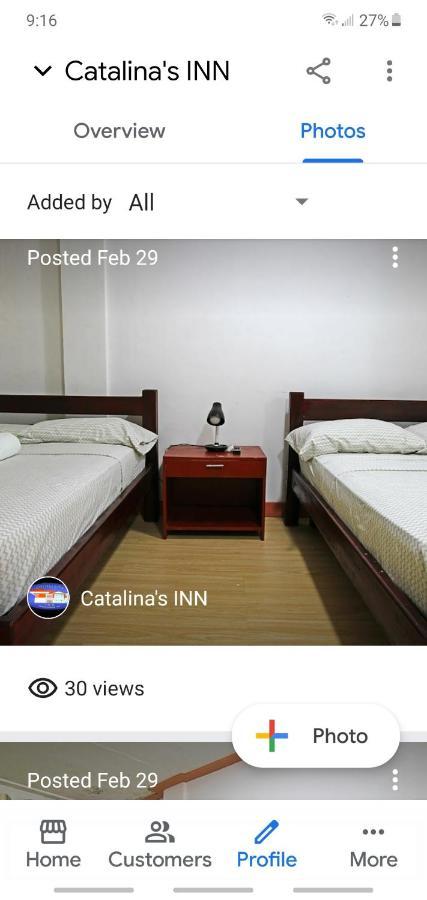 Catalinas Inn Панглао Екстериор снимка